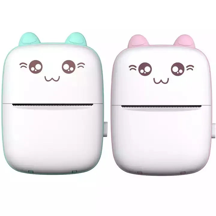 Mini Portable Pocket Thermal Printer – Wireless Receipt & Photo Printer (Random Color)
