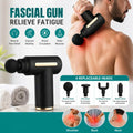 4-in-1 Gun Massager With 5 Speed Modes | Rechargeable Gun Massager Machine For Foot and Neck Massage
