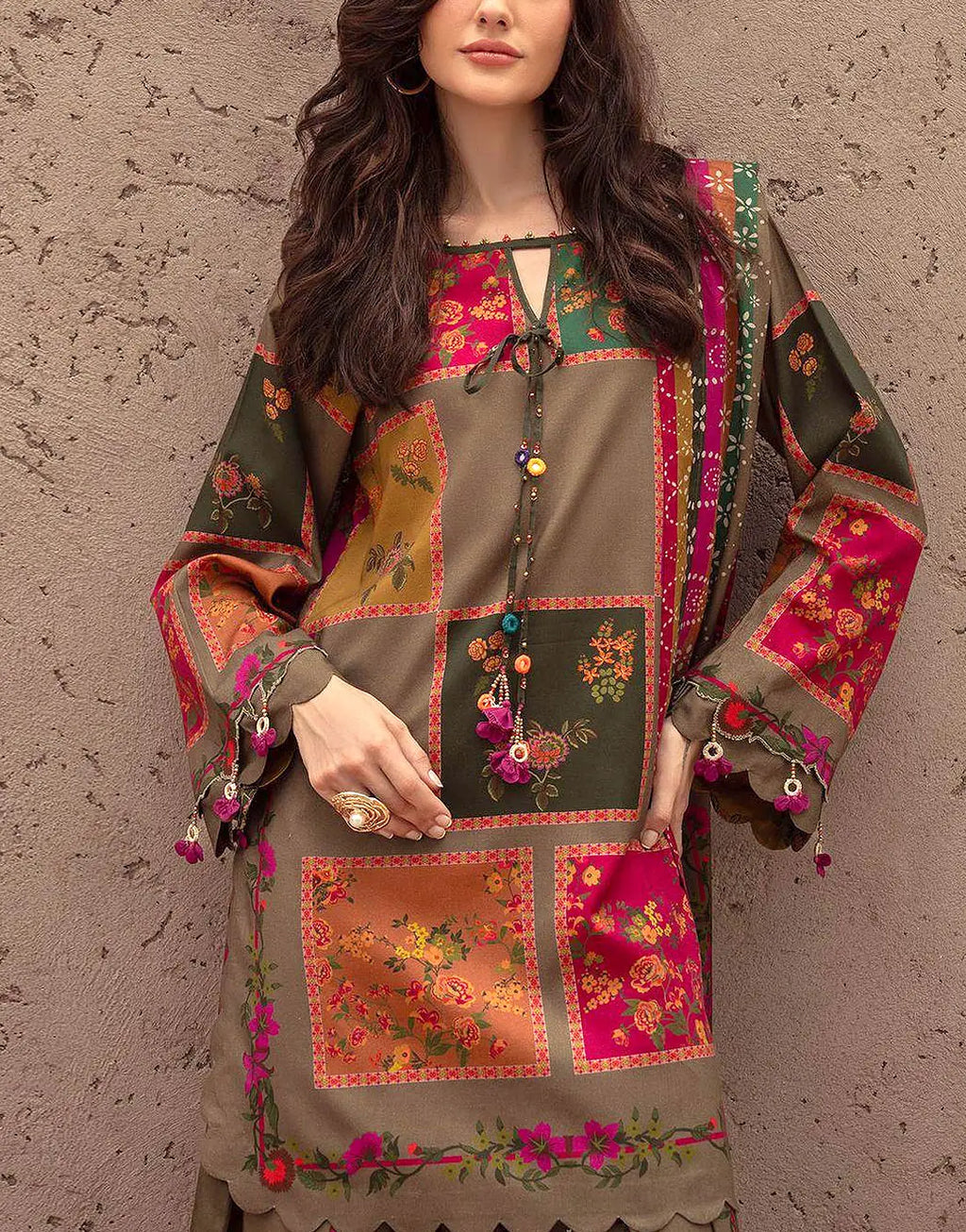 Trendy All-Over Digital Print Swiss Lawn 3 Piece Unstitched Dress with Soft Chiffon Dupatta – Lawn Collection 2026  Orbito mart | quality mai sb se agay